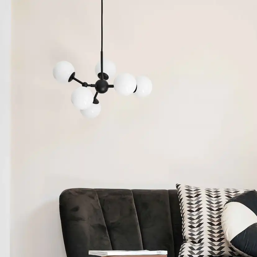 Taklampa Halo Design Atom Chandelier 6L G9