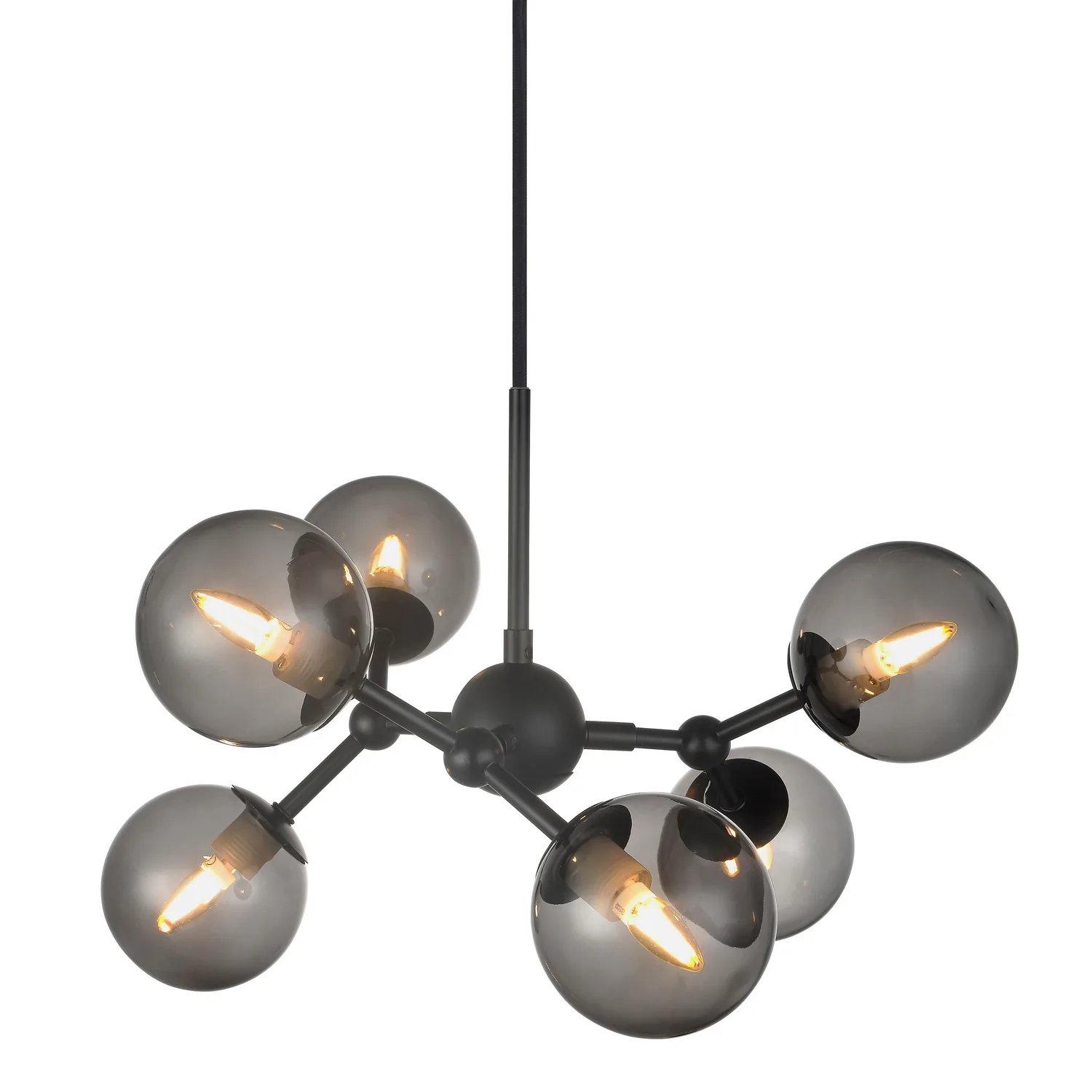 Taklampa Halo Design Atom Chandelier 6L G9