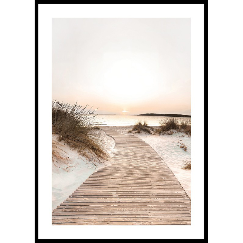 Poster Gallerix Sunset Dune Pathway