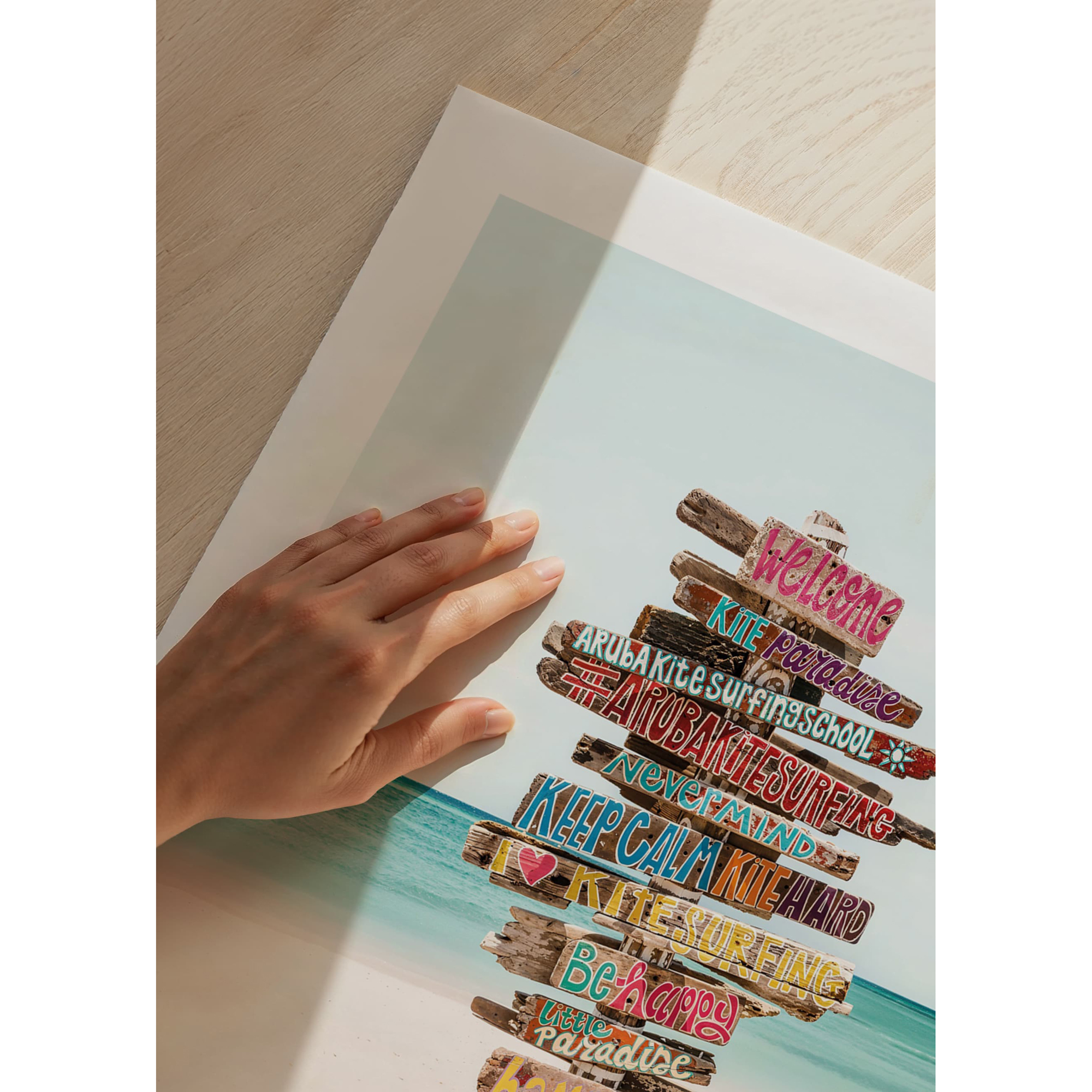 Poster Gallerix Paradise Point Signpost