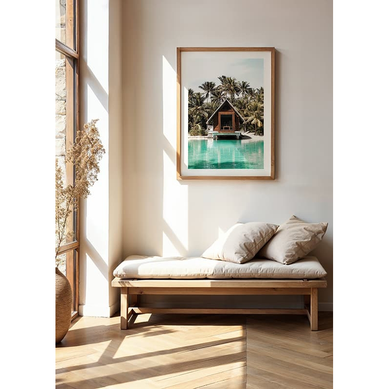 Poster Gallerix Waterfront Bungalow