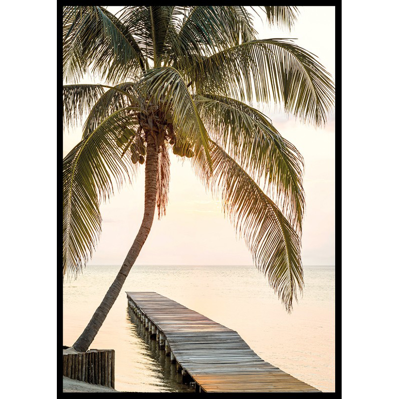 Poster Gallerix Tropical Serenity Sunset