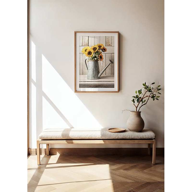 Poster Gallerix Rustic Sunflowers