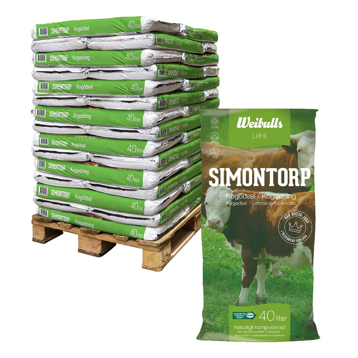 Kogödsel Weibulls Simontorp KRAV 1560 L