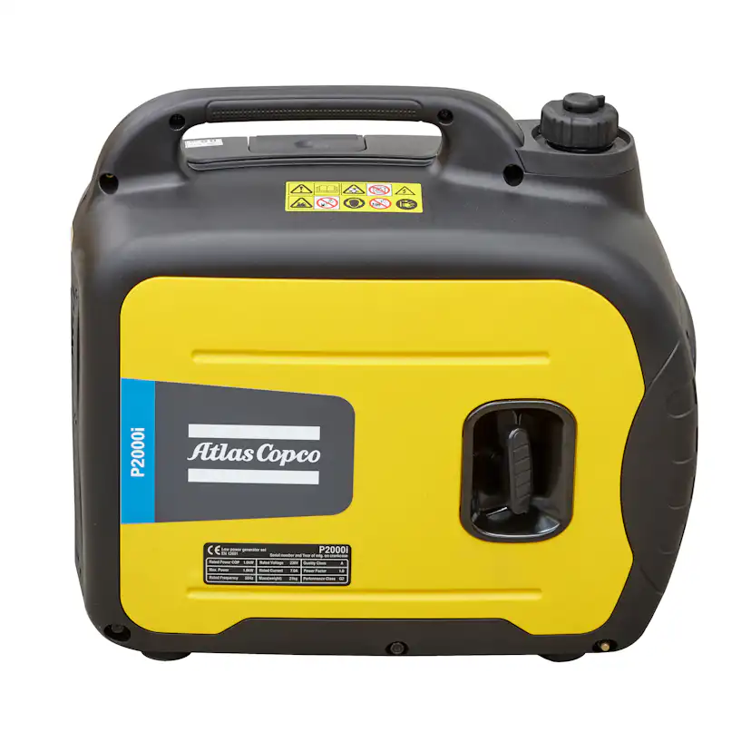 Elverk Atlas Copco P2000i Inverter 1,6 kVA 230 V