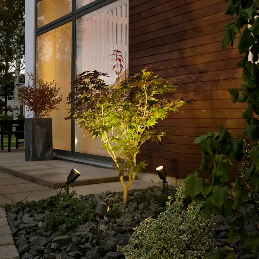 LED-spot Gnosjö Konstsmide Amalfi High Power LED 4x1W med Transformator