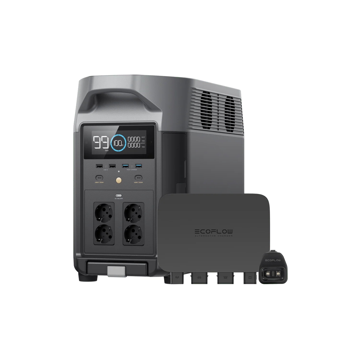 Powerstation Ecoflow Delta Pro Kapacitet 3600 Wh