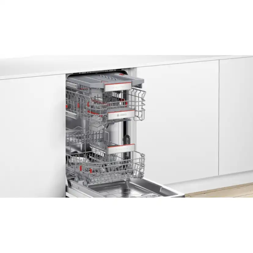 Integrerad Diskmaskin Bosch SPV6ZMX17E Serie 6 45 cm med Zeolith®torkning och WiFi