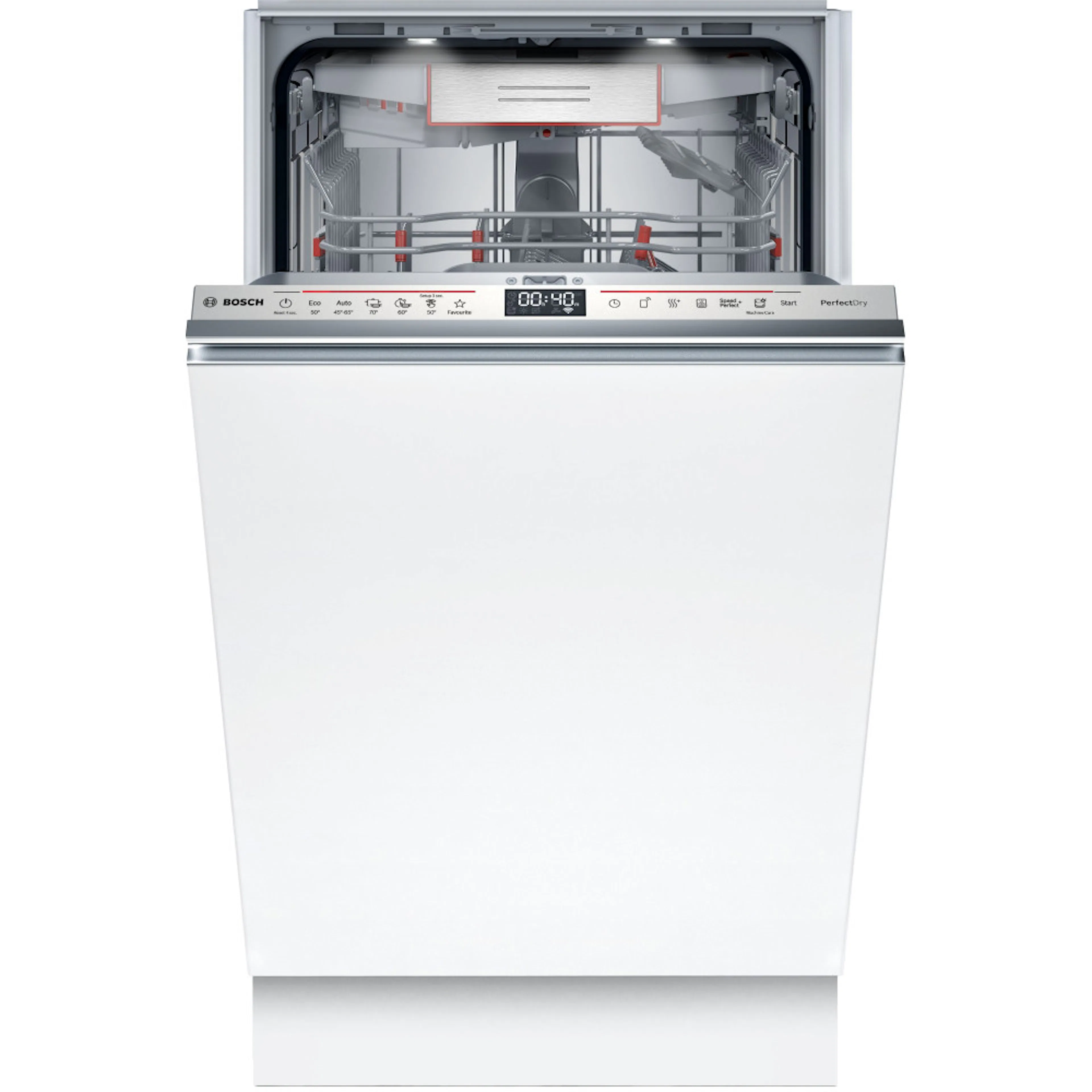 Integrerad Diskmaskin Bosch SPV6ZMX17E Serie 6 45 cm med Zeolith®torkning och WiFi