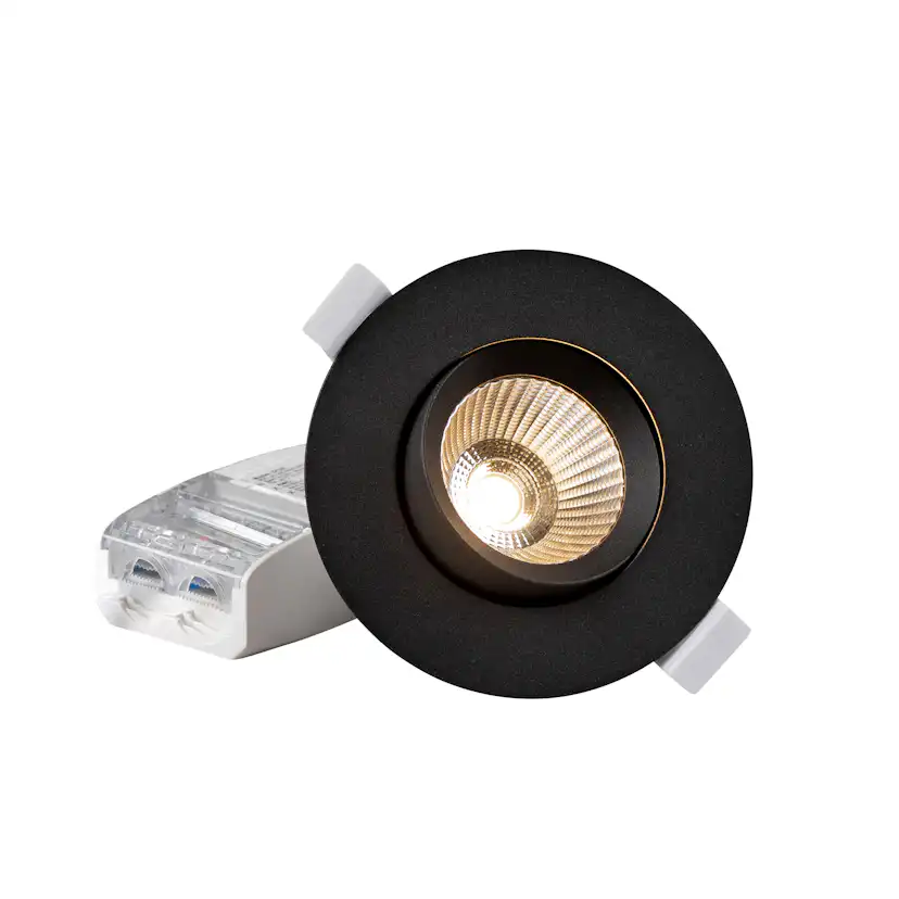 Downlight Hide-A-Lite DL Optic G2 L Q ISO Svart 610 lm