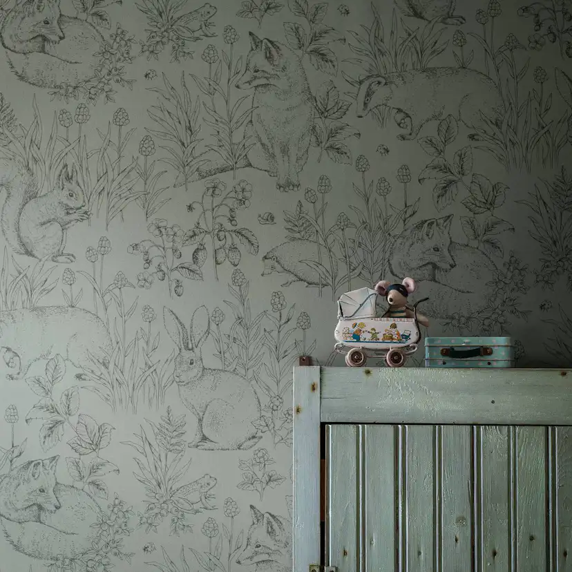 Tapet Boråstapeter Forest Friends 7477