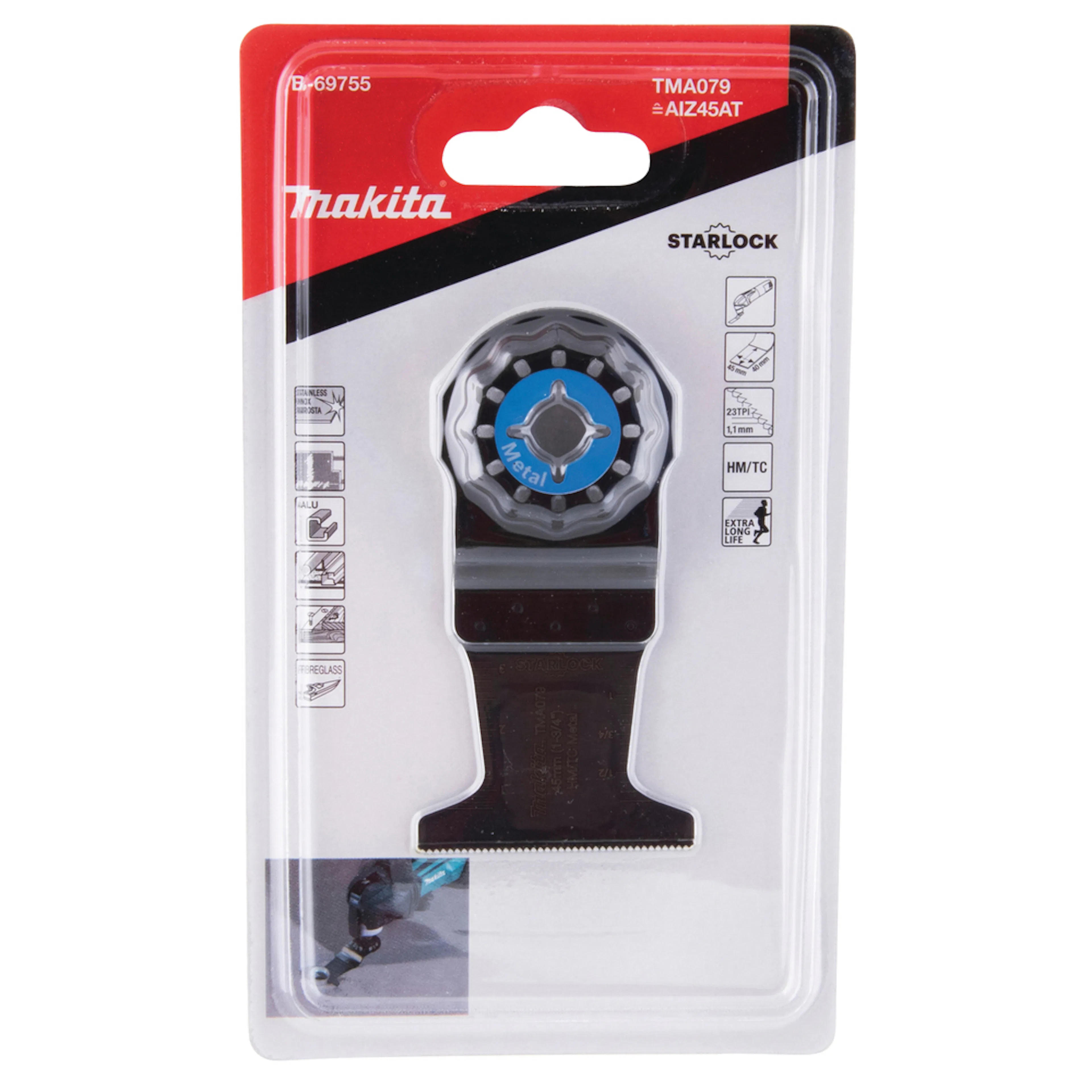 Instick Makita B-69755 Starlock Metall 45 mm