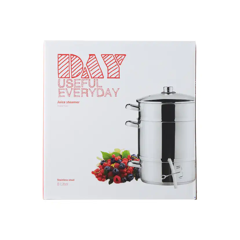 Saftkokare DAY 8L Uppvärmningsbar i Rostfritt Stål