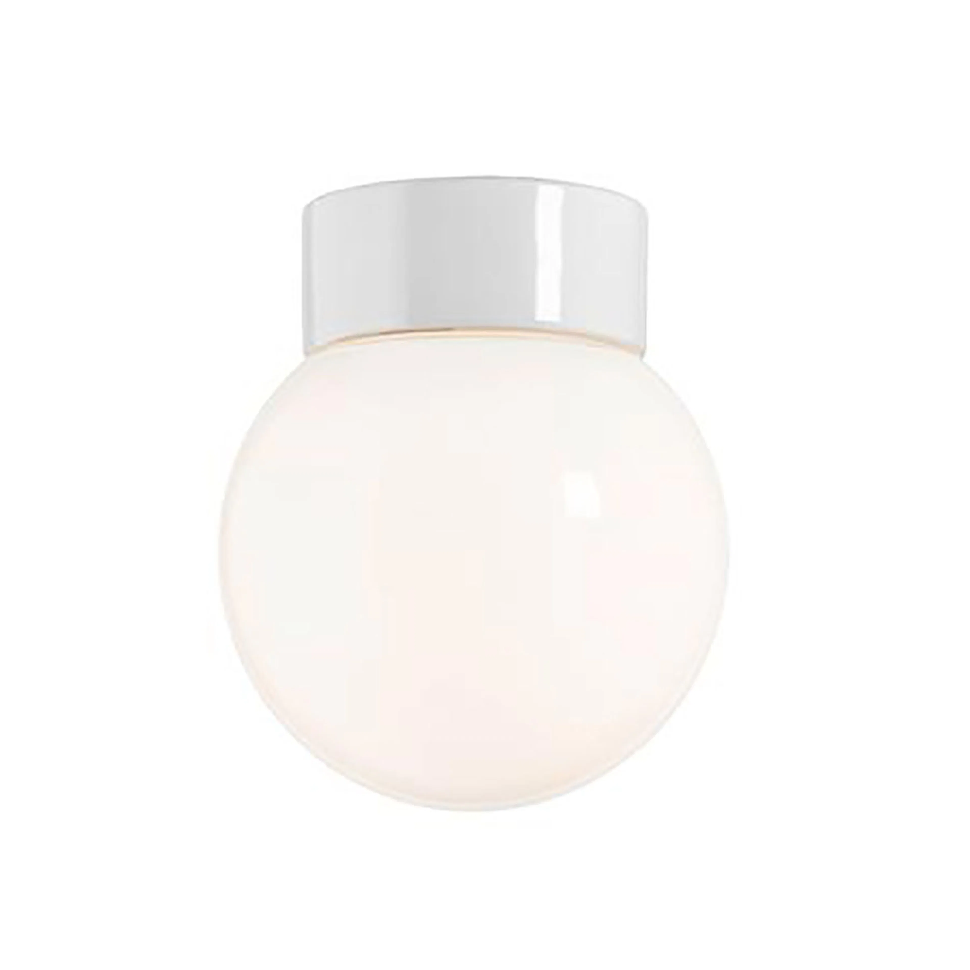 Vägg-/Taklampa Ifö Electric Classic Glob 150 Blank Rak IP20 LED
