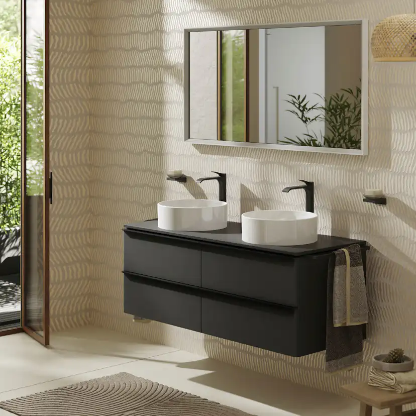 Tvättställsblandare Hansgrohe Vivenis 250 Waterfall utan Bottenventil