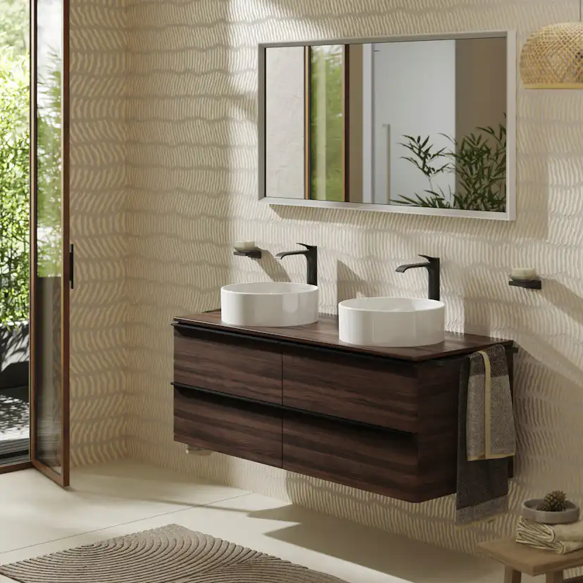 Tvättställsblandare Hansgrohe Vivenis 250 Waterfall utan Bottenventil