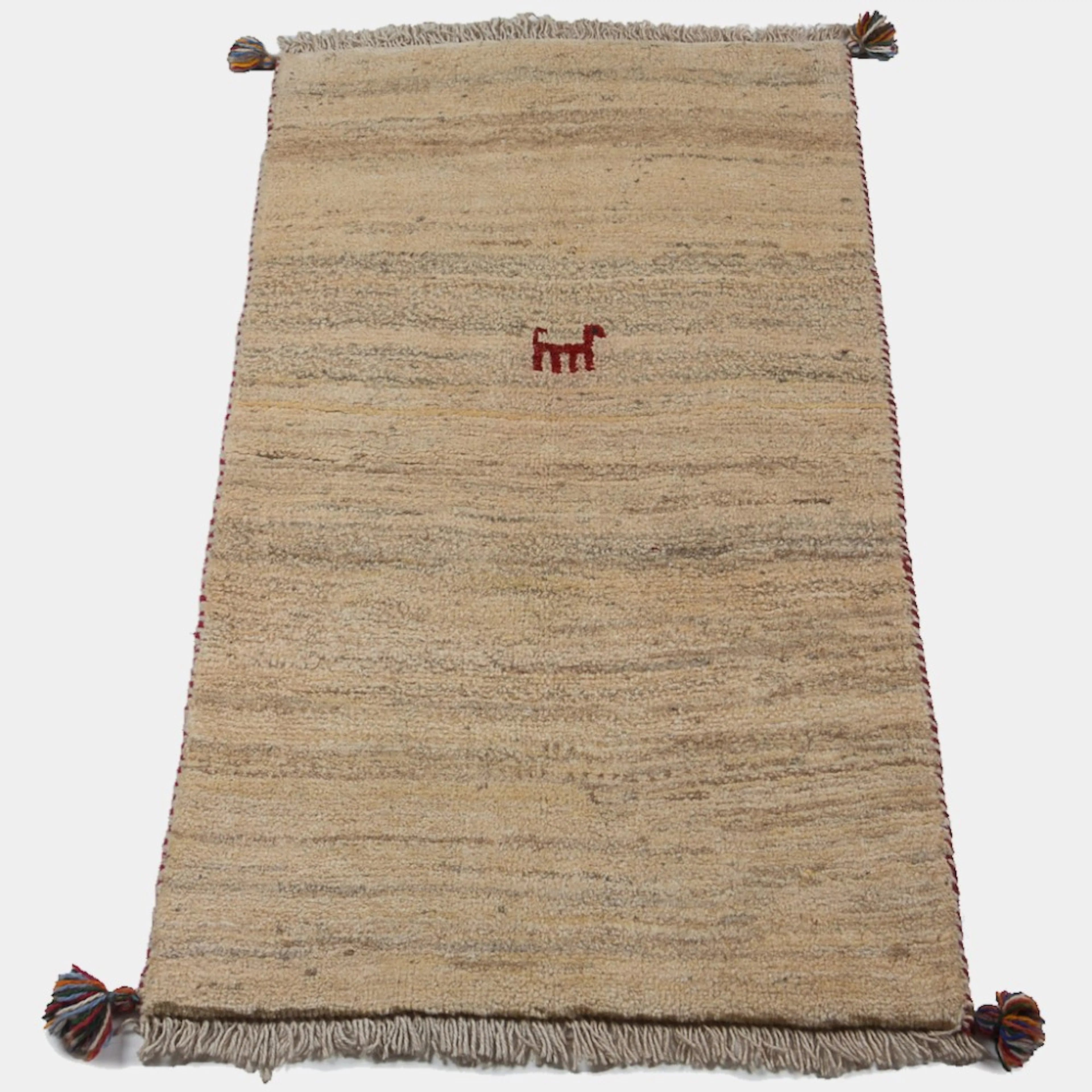 Persisk Matta Arkiio Gabbeh Shiraz Creme 68x126