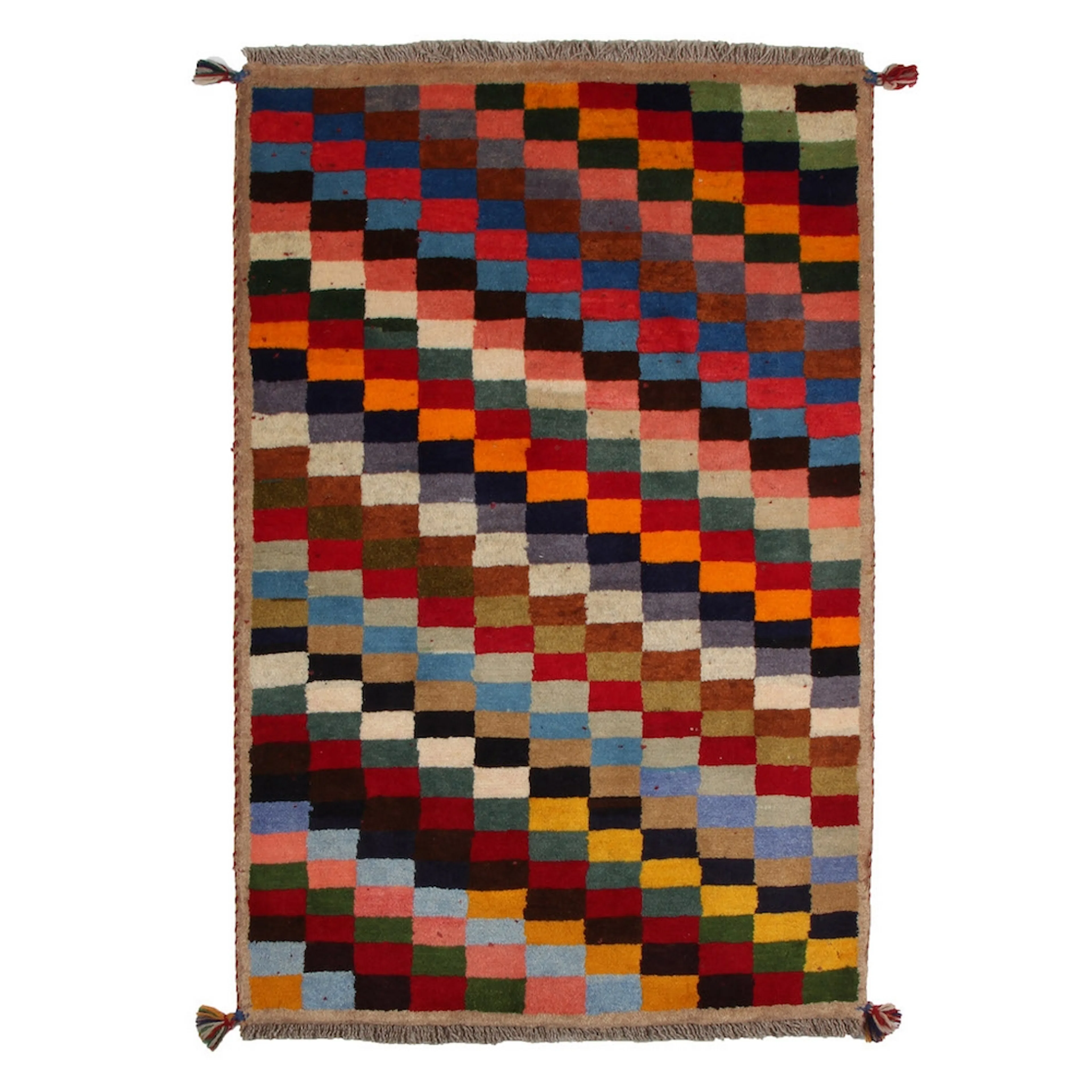 Persisk Matta Arkiio Gabbeh Shiraz Flerfärgad 79x129