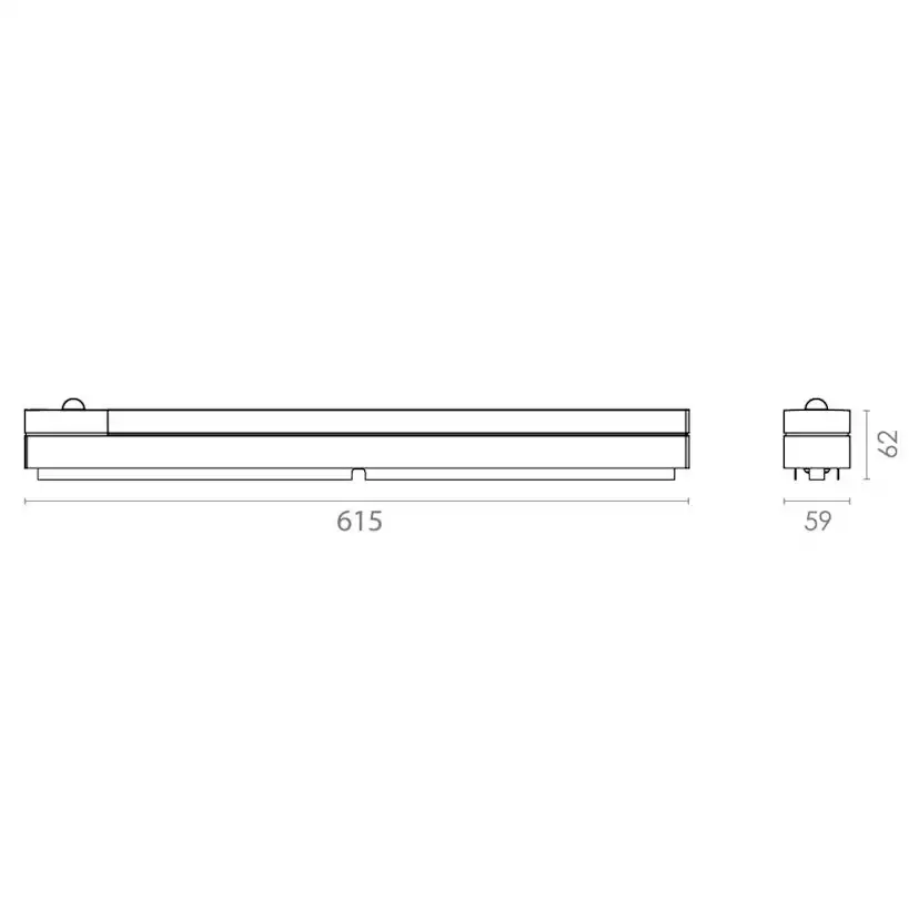 Badrumsarmatur SG ARMATUREN Prelude Square Vit 3K Pir