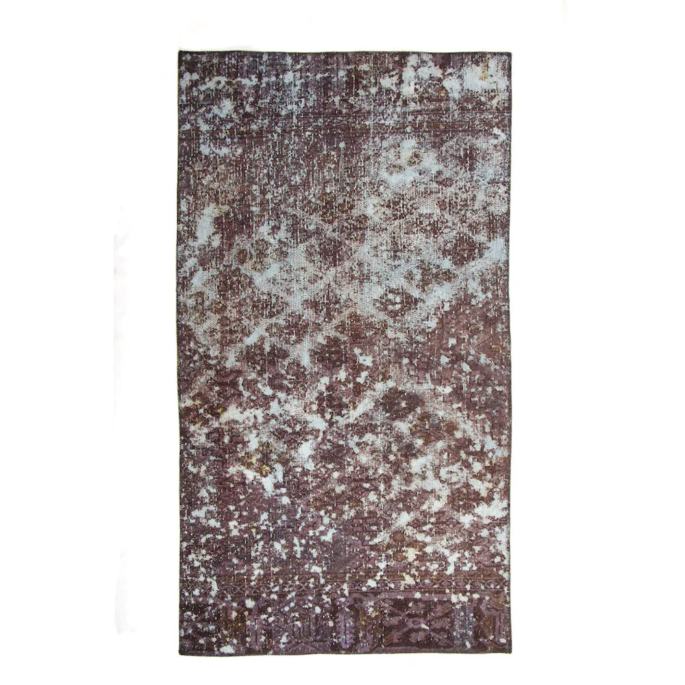 Persisk Vintagematta D-sign Handknuten 750691