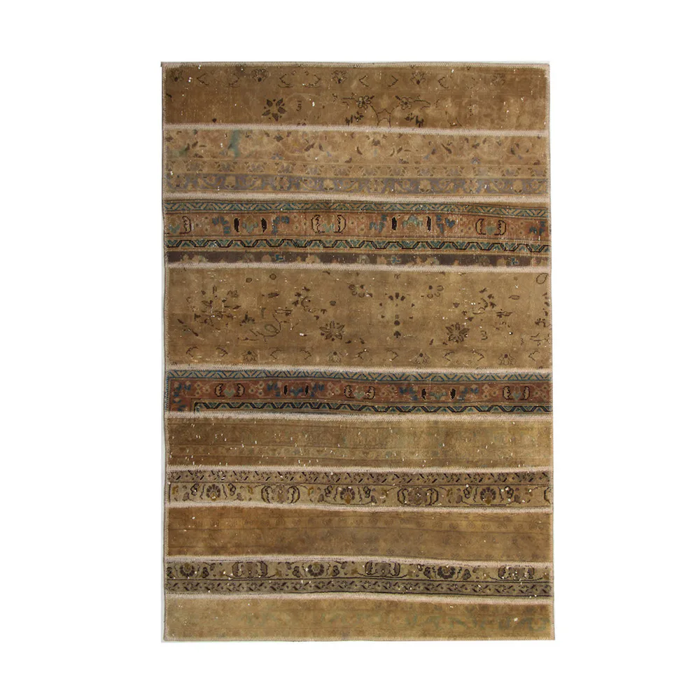 Persisk Patchworkmatta D-sign Handknuten 750706