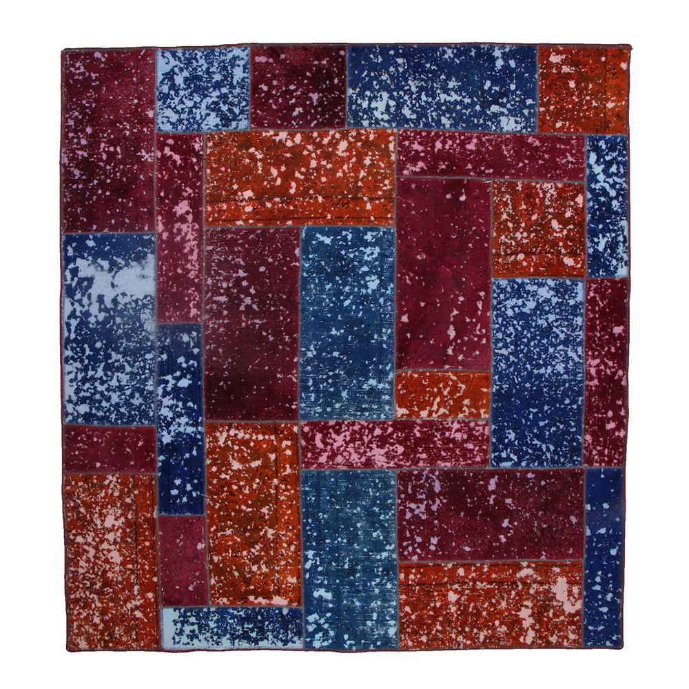 Persisk Patchworkmatta D-sign Handknuten 750743