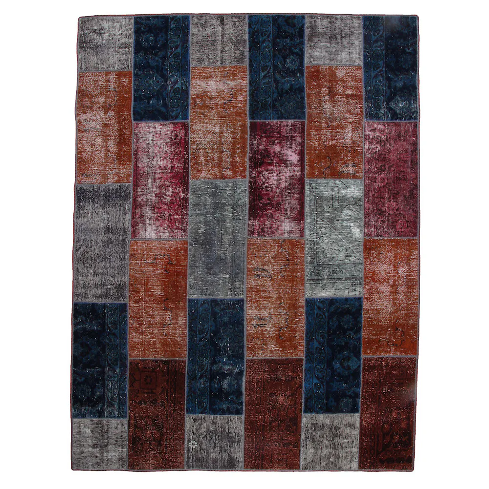 Persisk Patchworkmatta D-sign Handknuten 750746