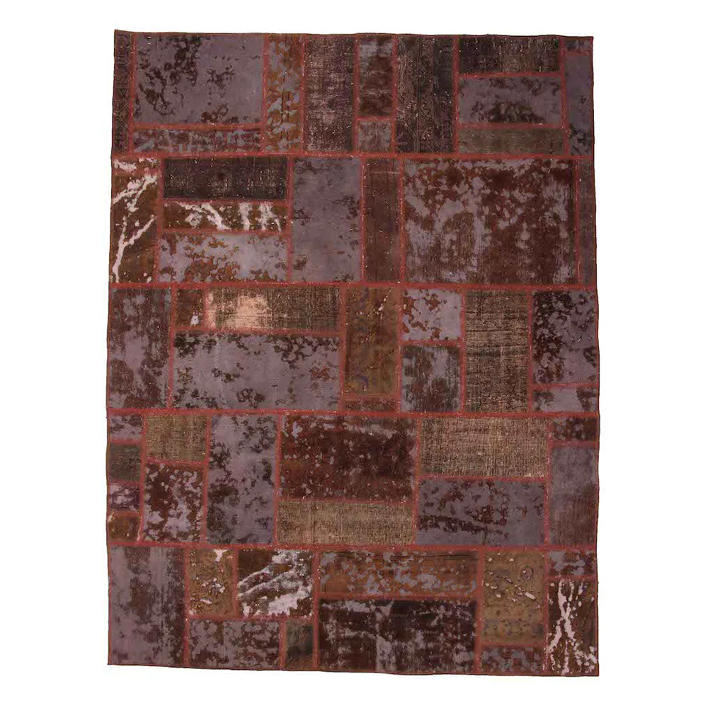 Persisk Patchworkmatta D-sign Handknuten 750847