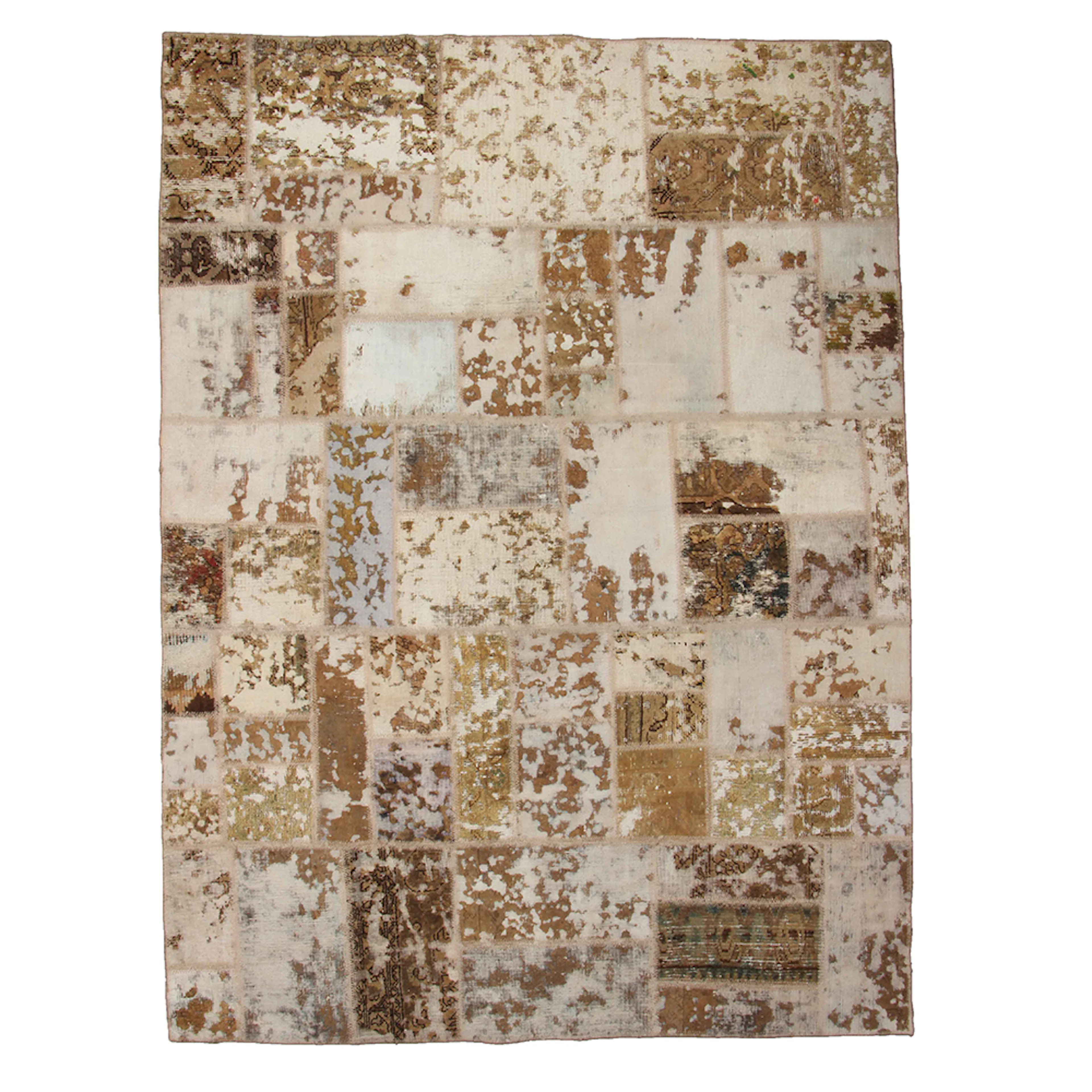 Persisk Patchworkmatta D-sign Handknuten 750852