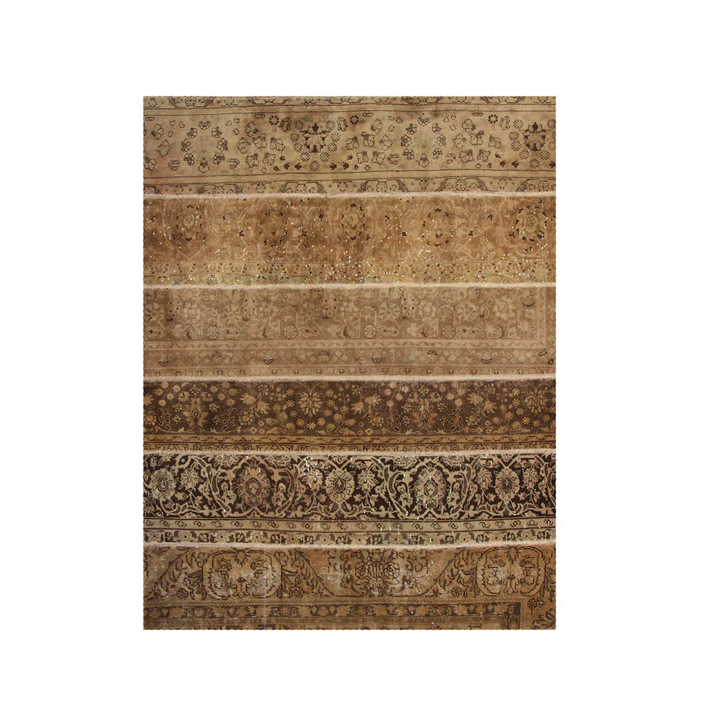 Persisk Patchworkmatta D-sign Handknuten 750856