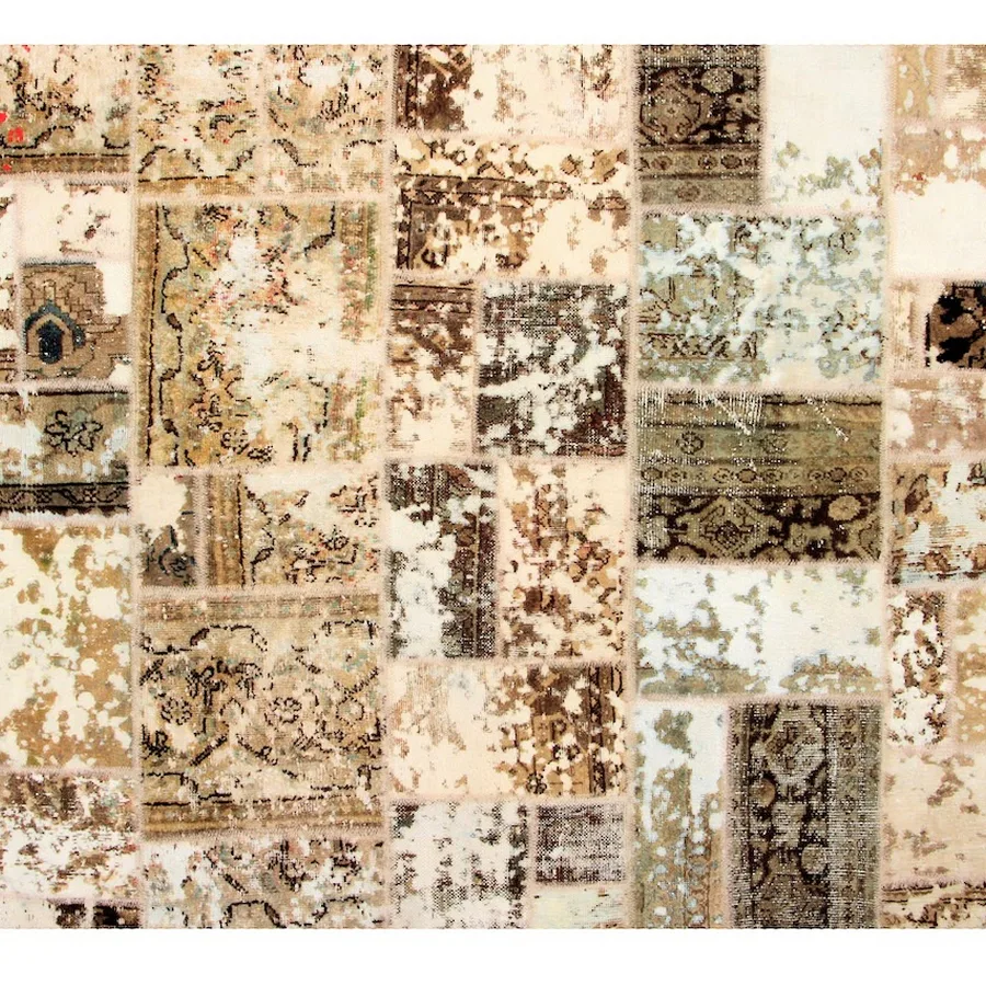 Persisk Patchworkmatta Arkiio Ull/Garn Tabriz 166x221