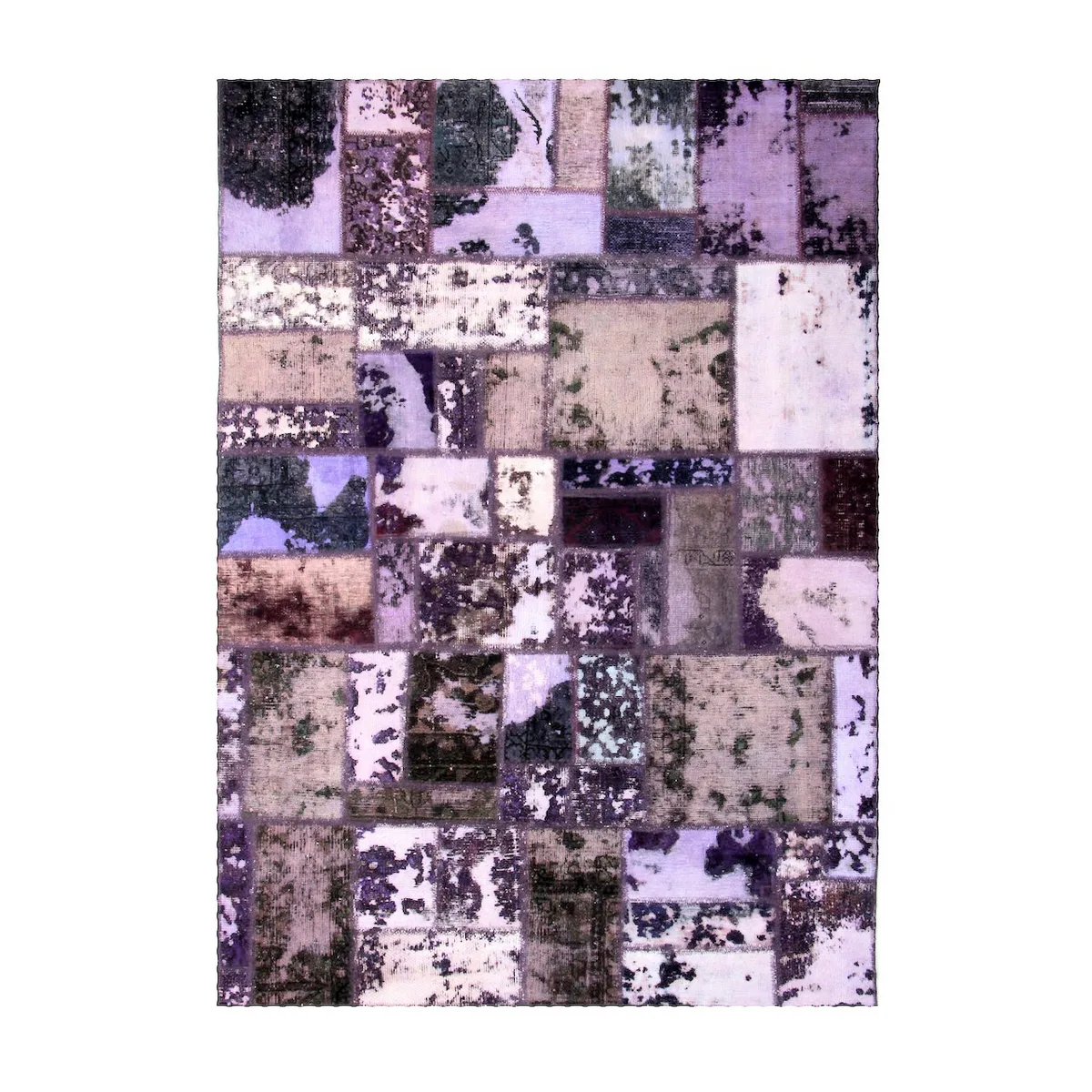 Persisk Patchworkmatta Arkiio Ull/Garn Tabriz 164x231