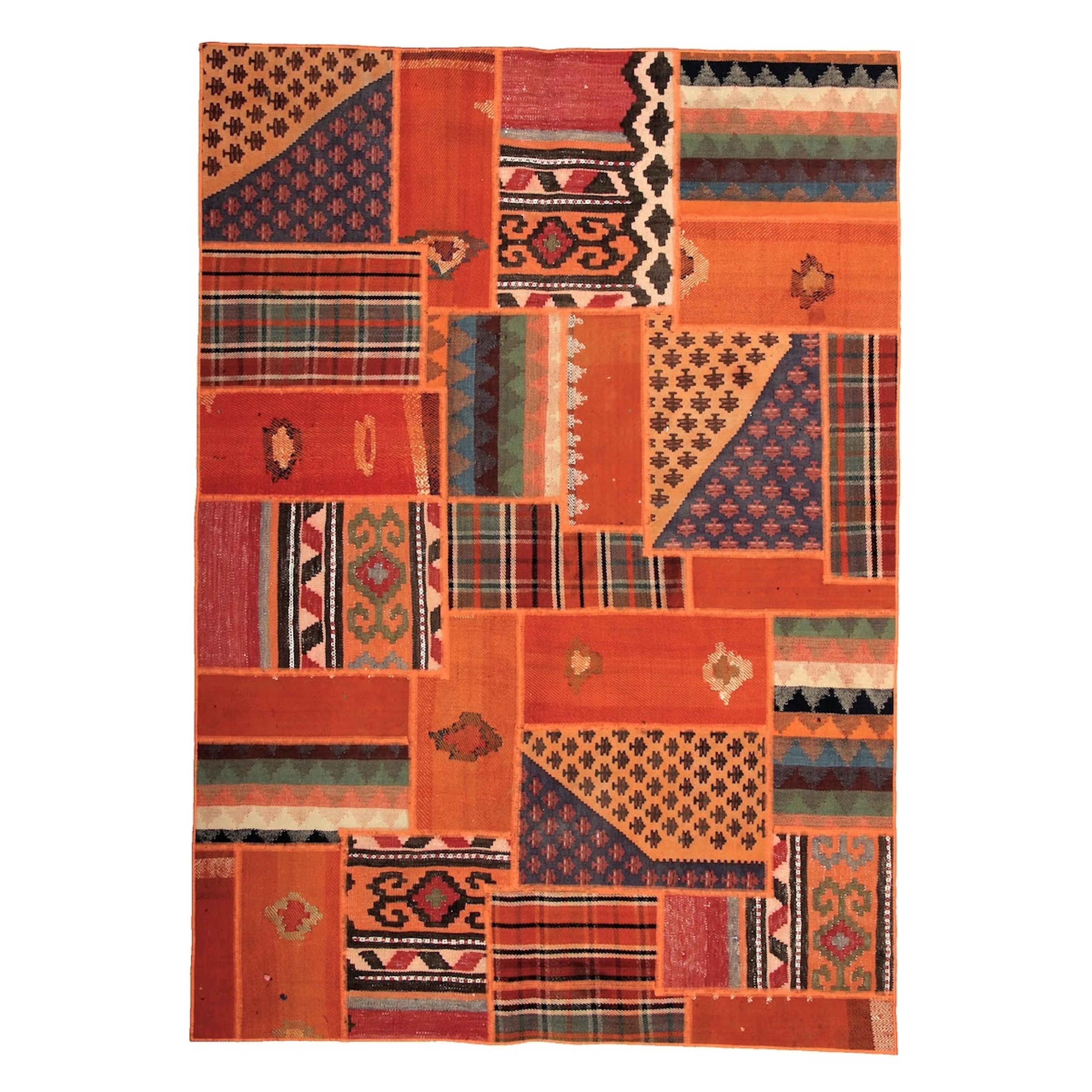 Persisk Patchworkmatta Arkiio Shiraz/Azerbajdzjan 144x204