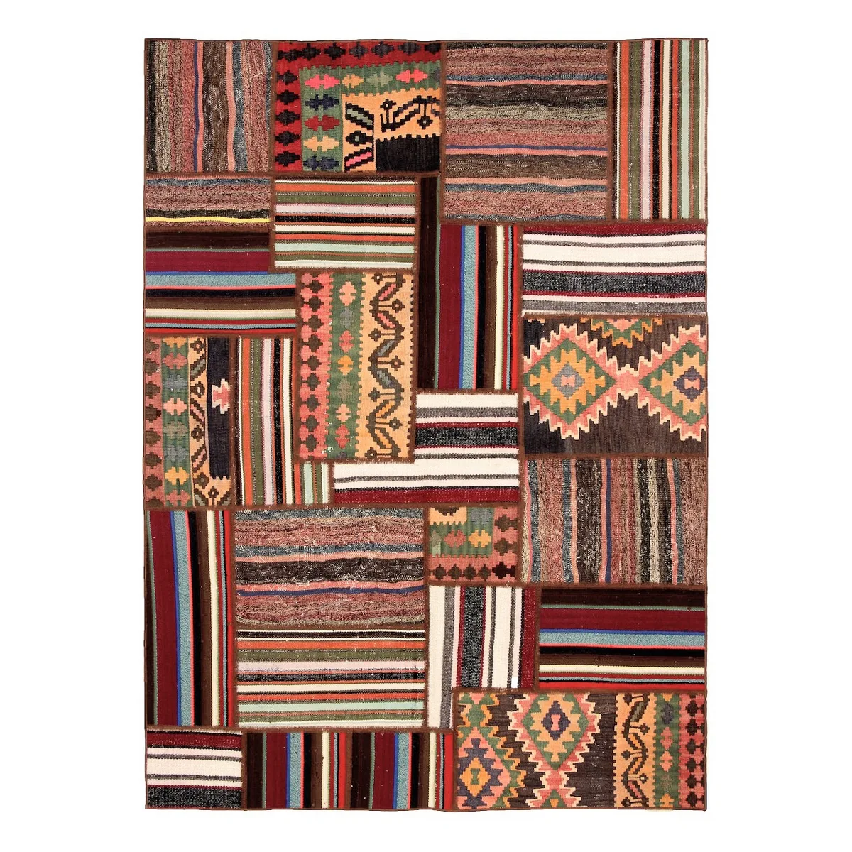 Persisk Patchworkmatta Arkiio Shiraz/Azerbajdzjan 145x201