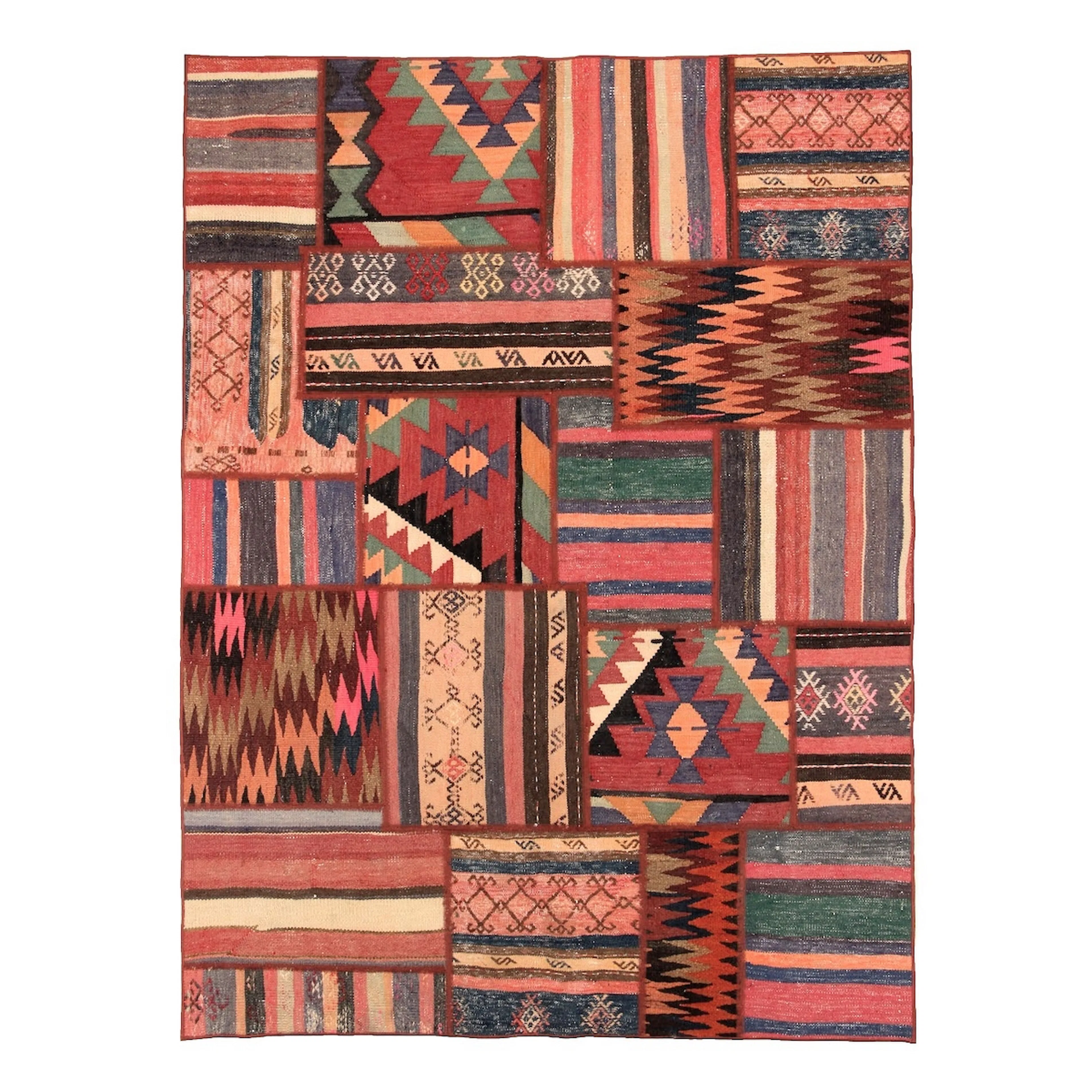 Persisk Patchworkmatta Arkiio Shiraz/Azerbajdzjan 150x203