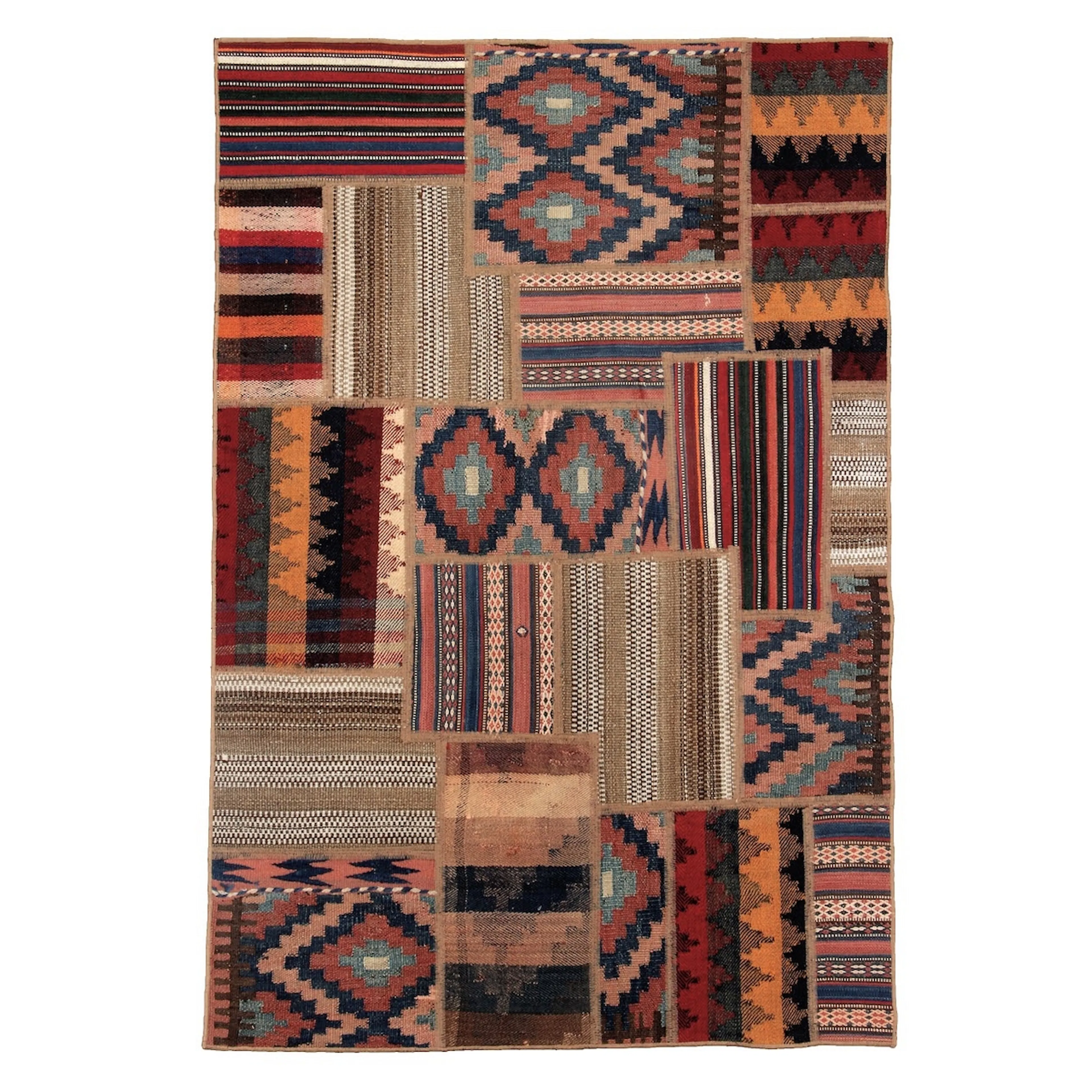 Persisk Patchworkmatta Arkiio Shiraz/Azerbajdzjan 102x151