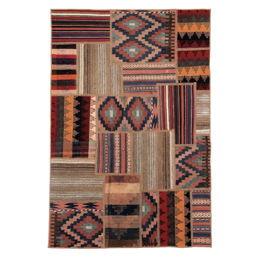 Persisk Patchworkmatta Arkiio Shiraz/Azerbajdzjan 102x151
