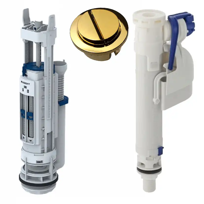 Spolknapp Lavabo Geberit Guld