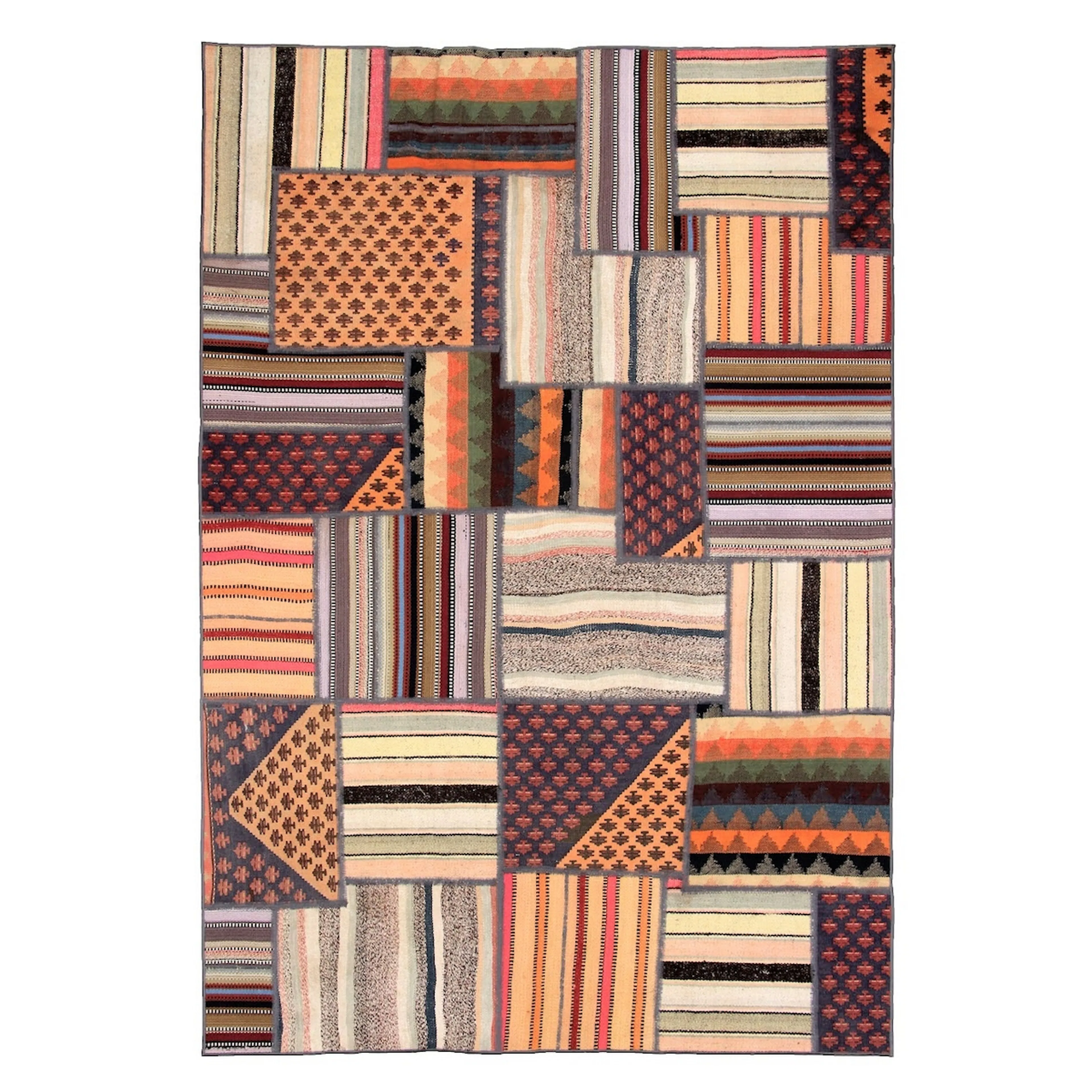 Persisk Patchworkmatta Arkiio Shiraz/Azerbajdzjan 159x232