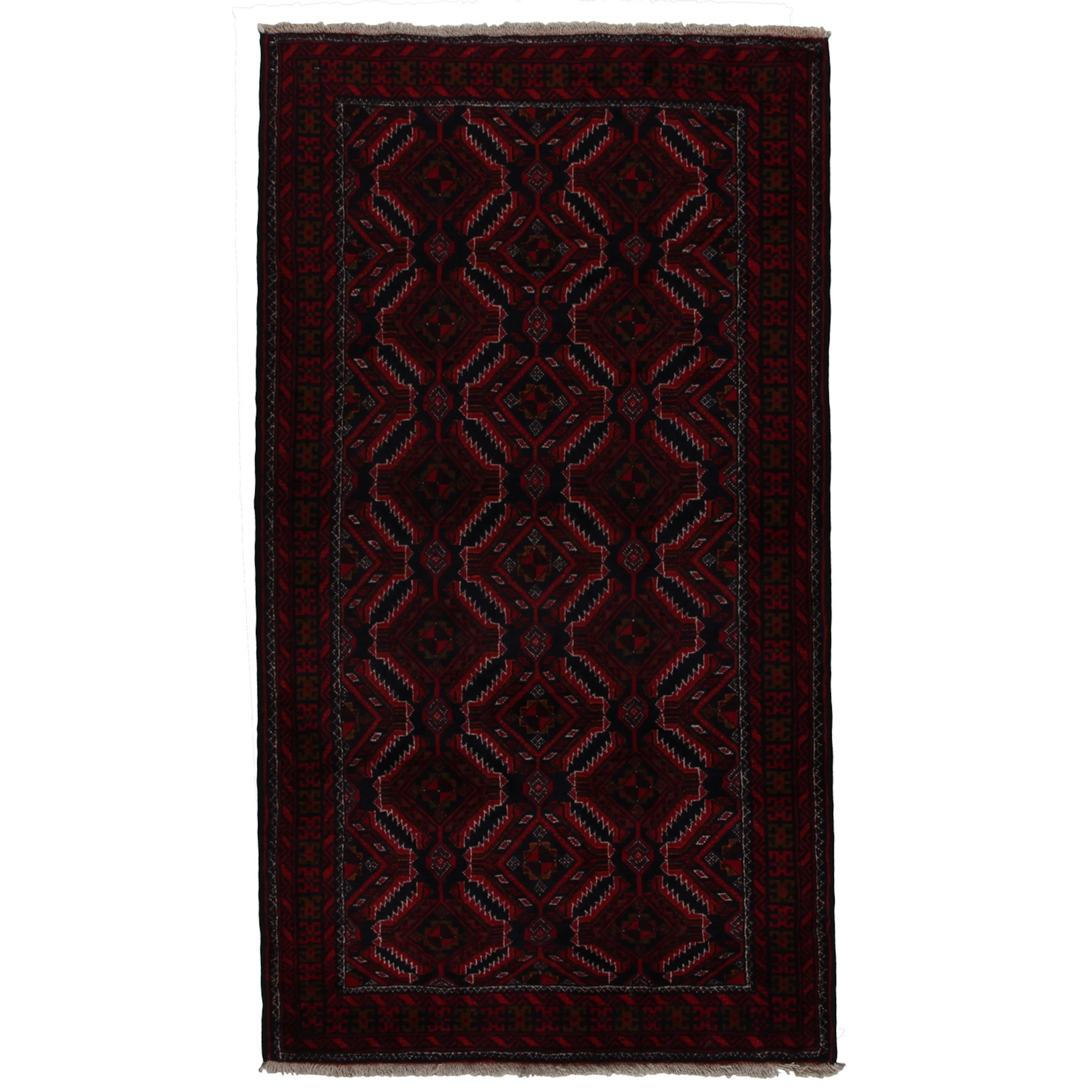 Persisk Matta Arkiio Beluch Röd 103x190