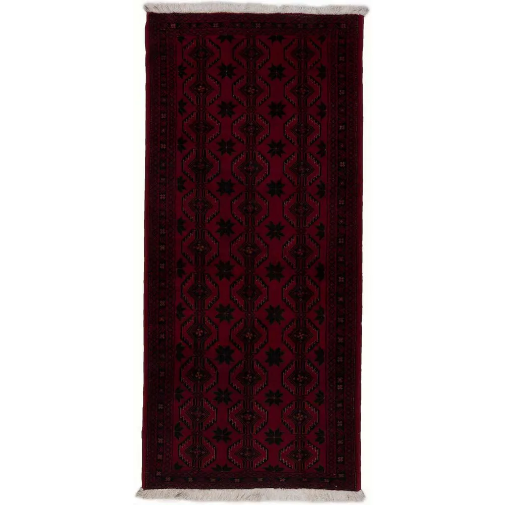 Persisk Matta Arkiio Beluch Röd/Svart 99x215