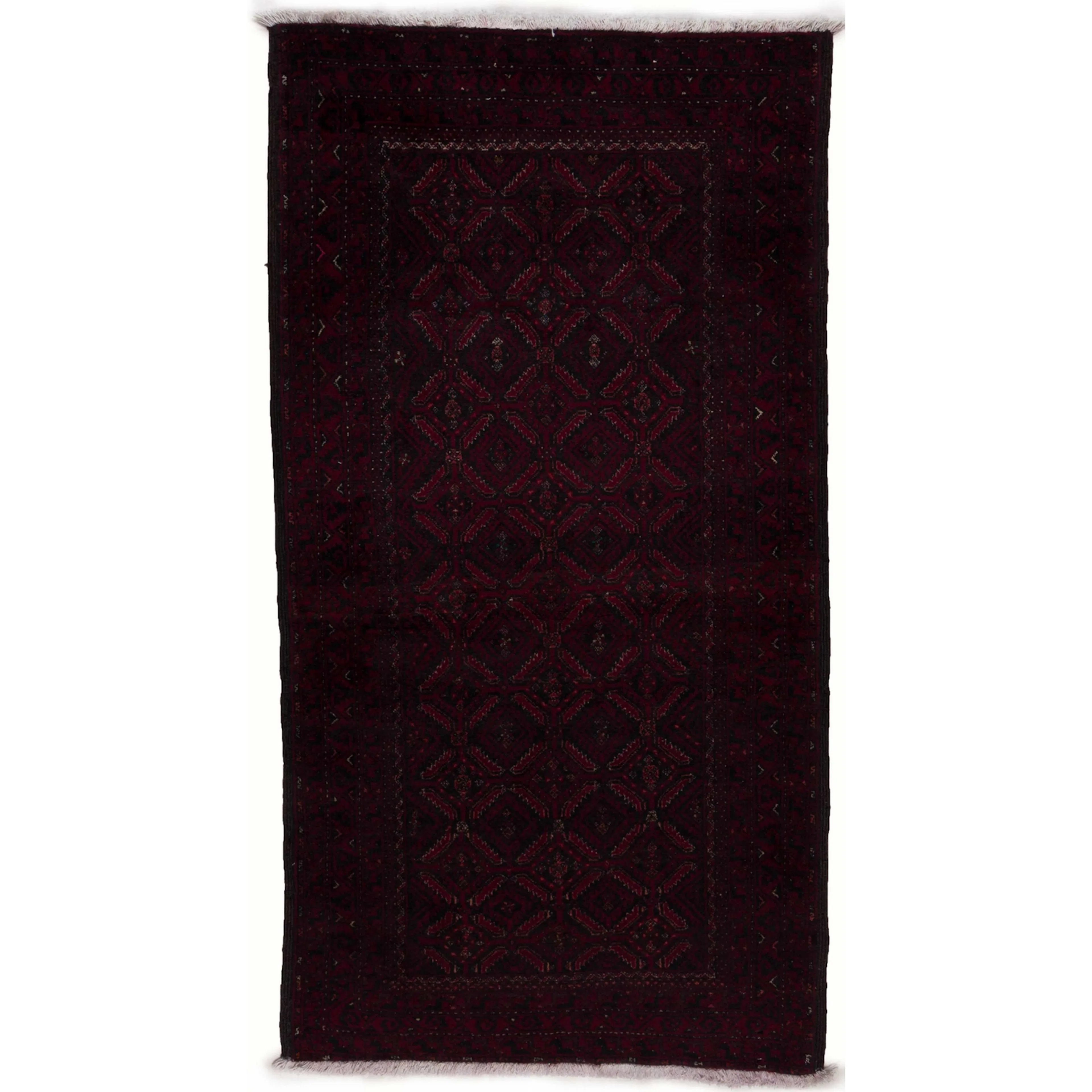 Persisk Matta Arkiio Beluch Röd 100x188