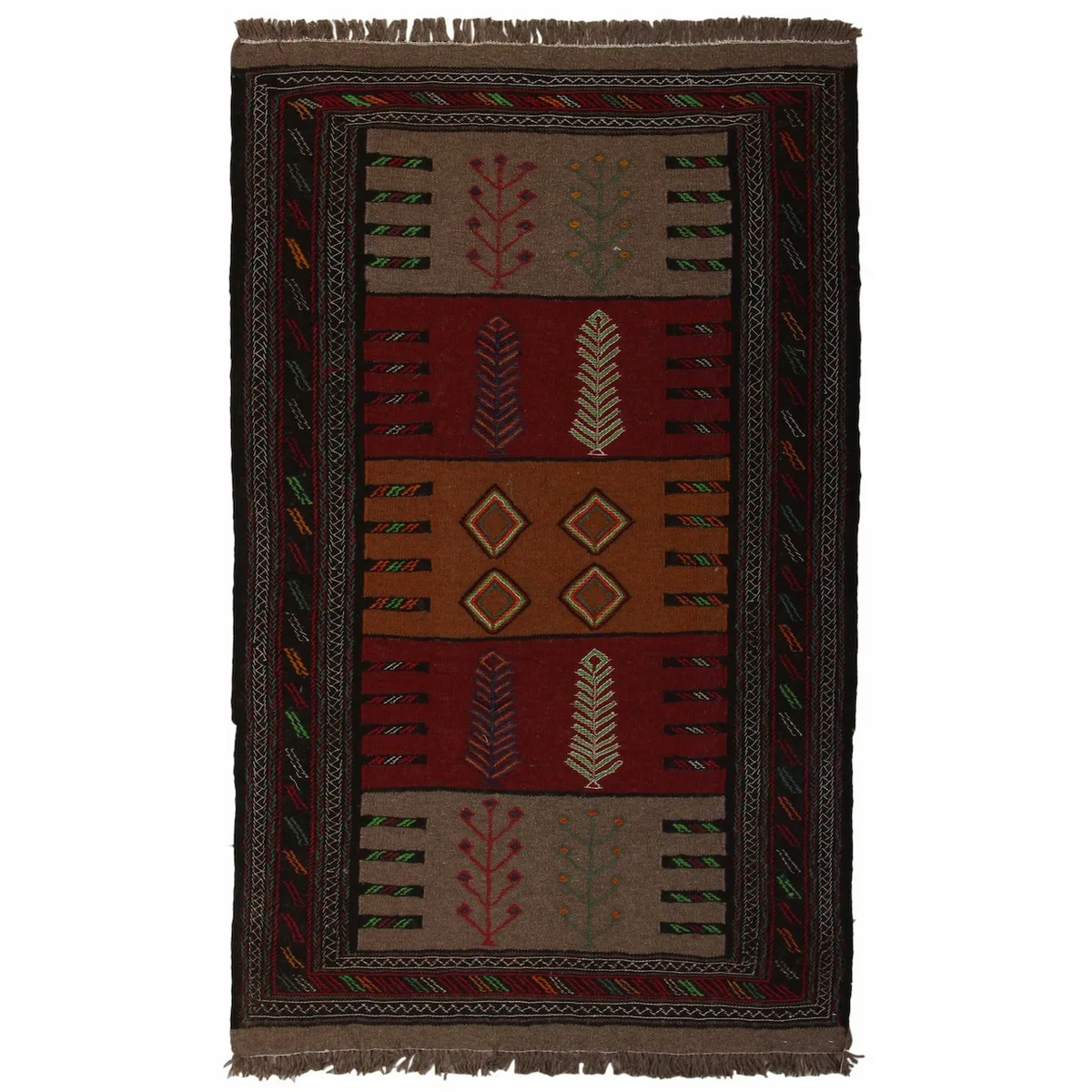 Persisk Nålmatta Arkiio Quchan Kelim Exklusiv 112x180