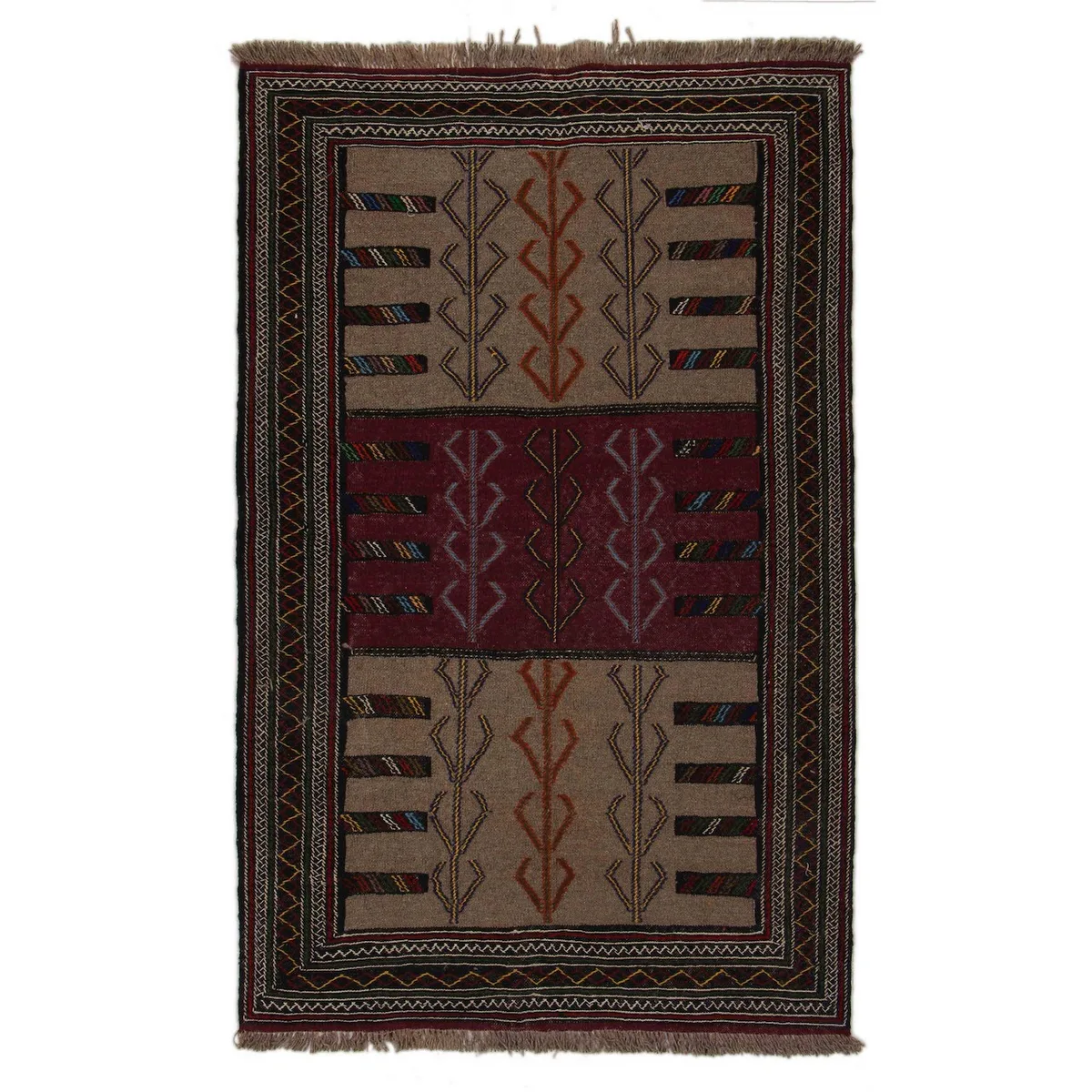 Persisk Nålmatta Arkiio Quchan Kelim Exklusiv 115x180