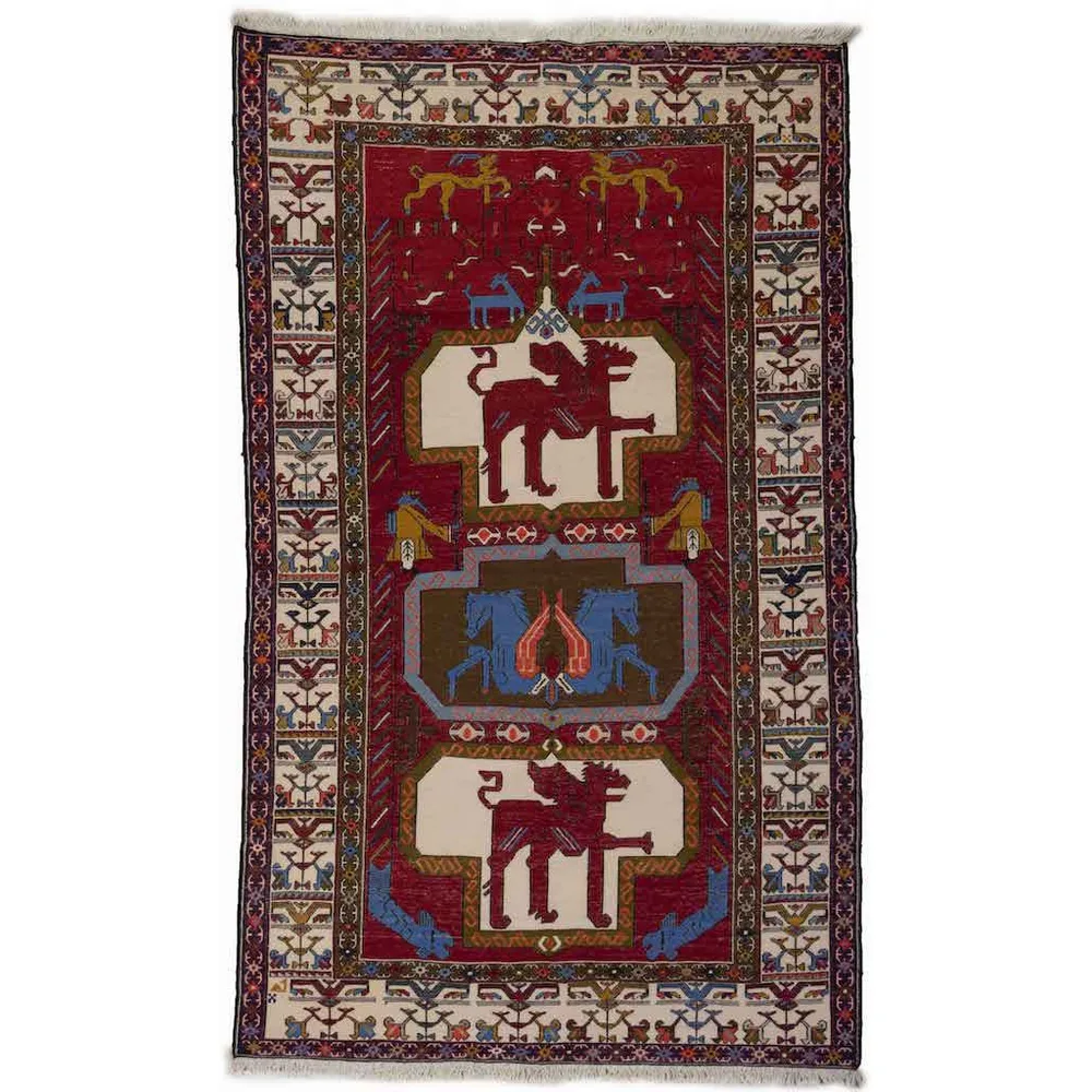 Persisk Nålmatta Arkiio Ardebil Kelim Exklusiv 117x195