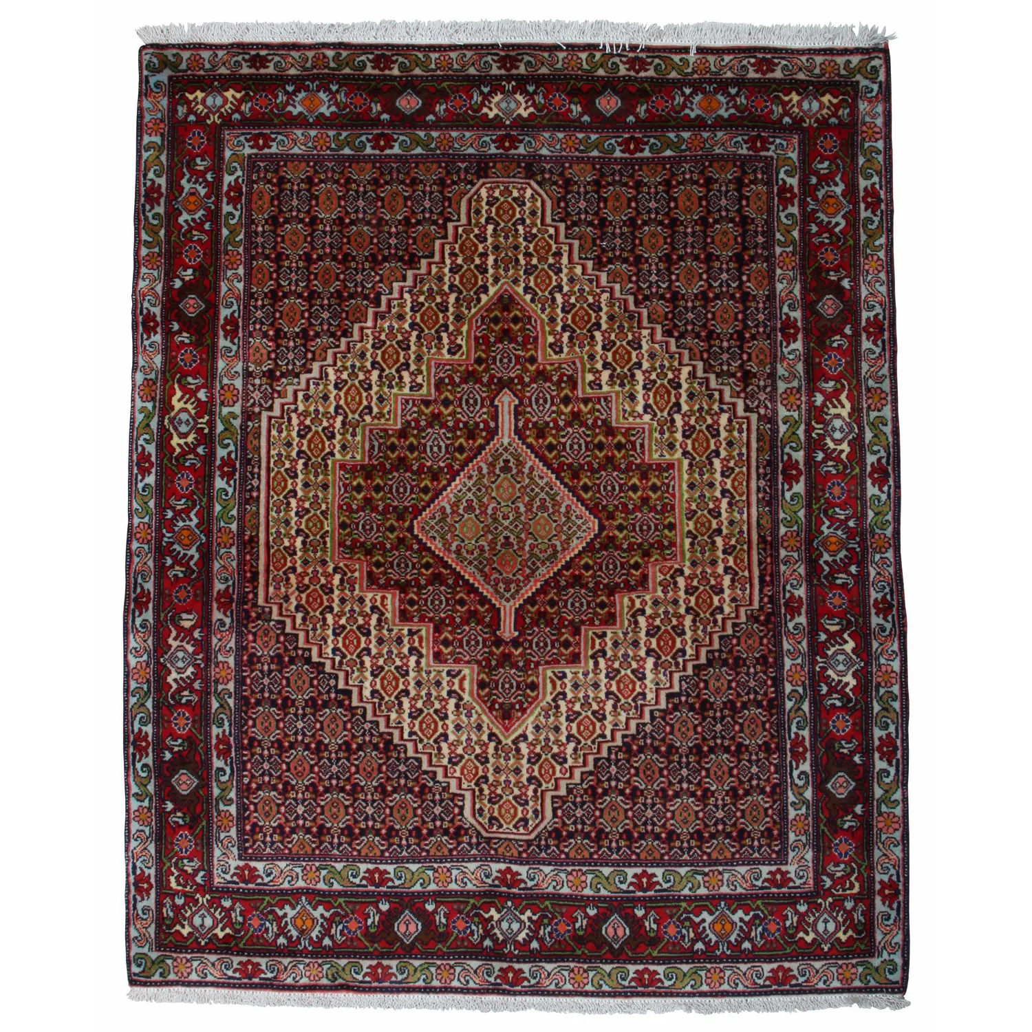 Persisk Matta Arkiio Senneh Dubbelvävd 128x158