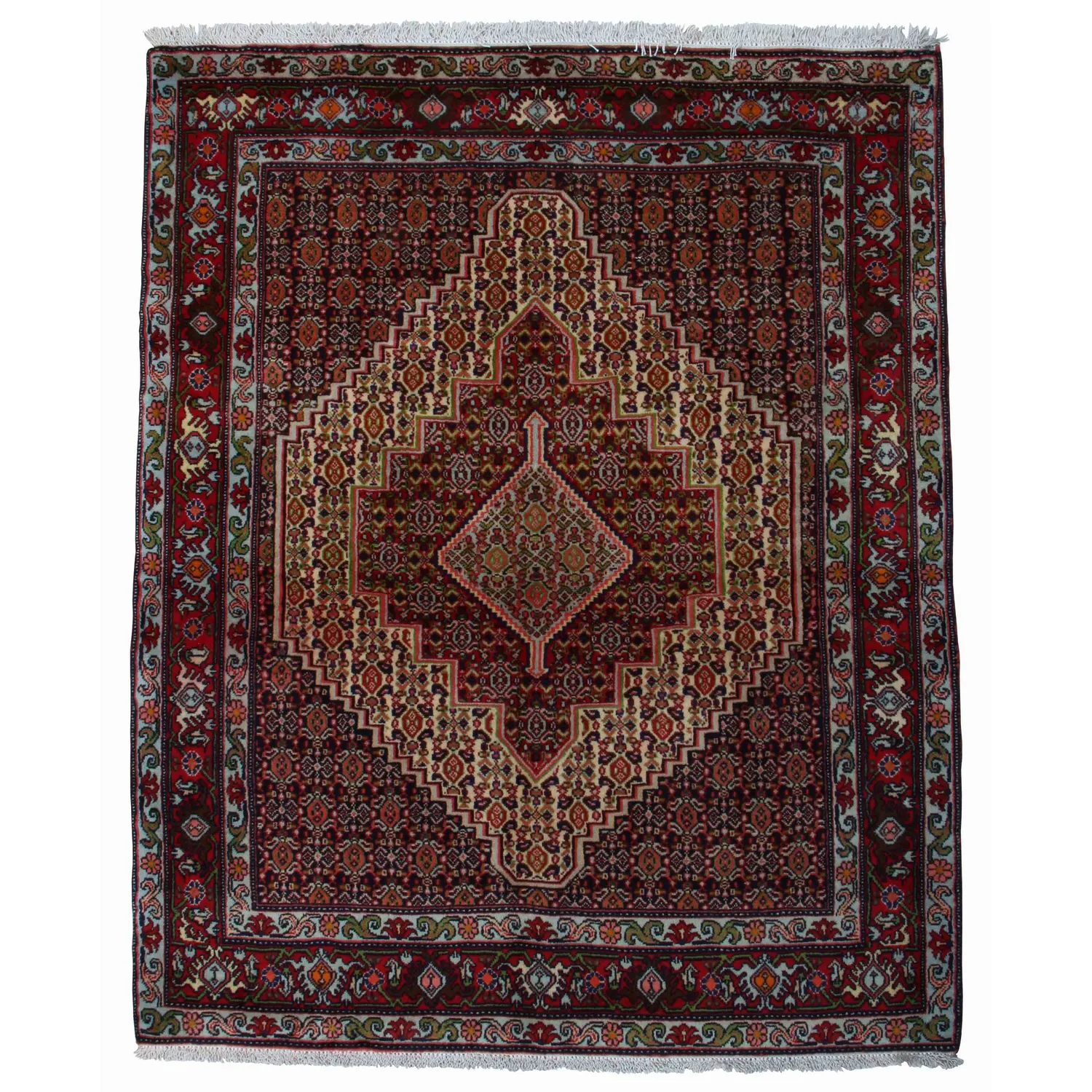 Persisk Matta Arkiio Senneh Dubbelvävd 121x151