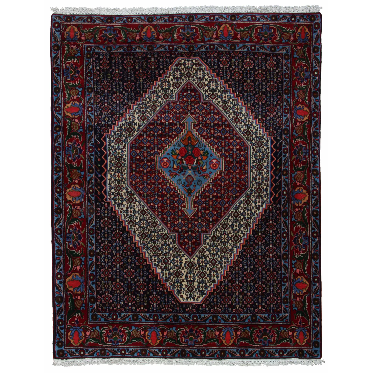 Persisk Matta Arkiio Senneh Dubbelvävd 120x175