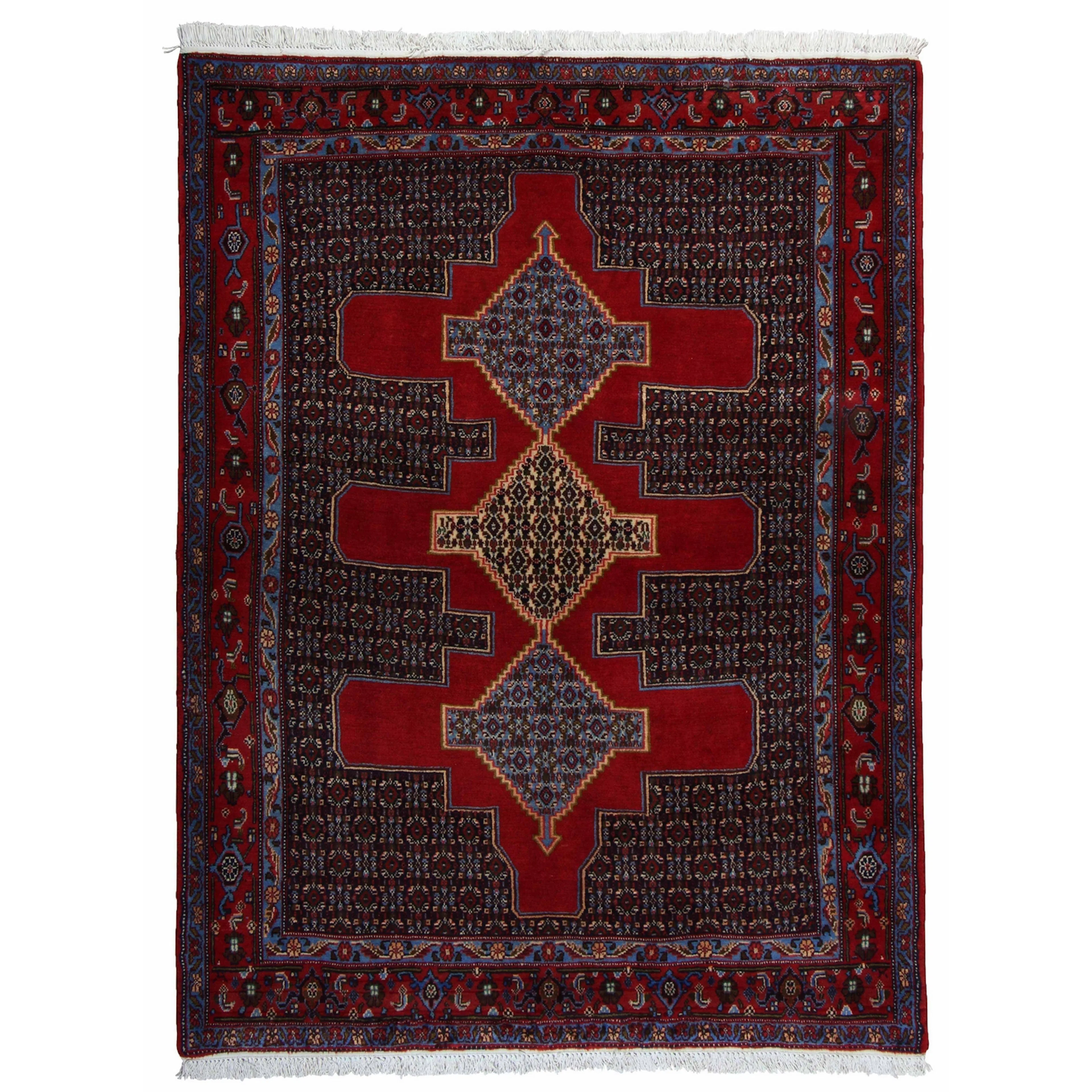 Persisk Matta Arkiio Senneh Exklusiv Dubbelvävd 125x169