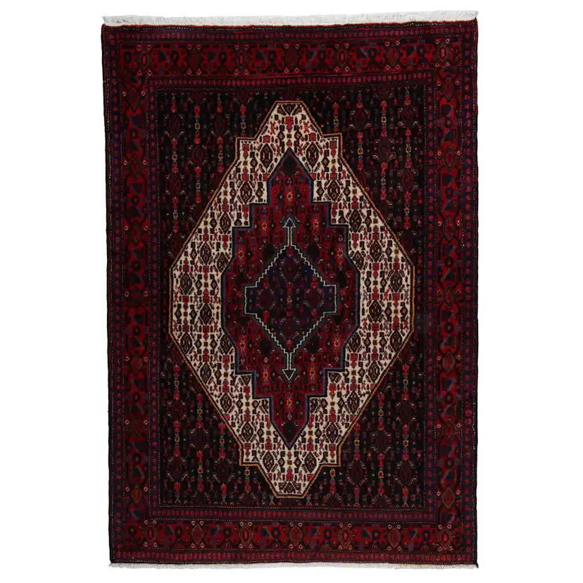 Persisk Matta Arkiio Senneh Exklusiv Enkelvävd 130x179